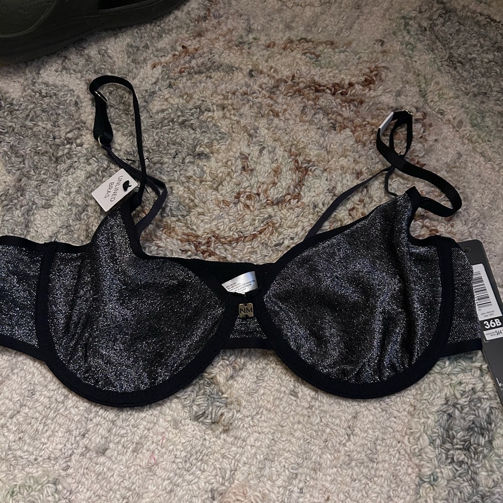 Elegant Black Women's Bra Nicole Miller 36B